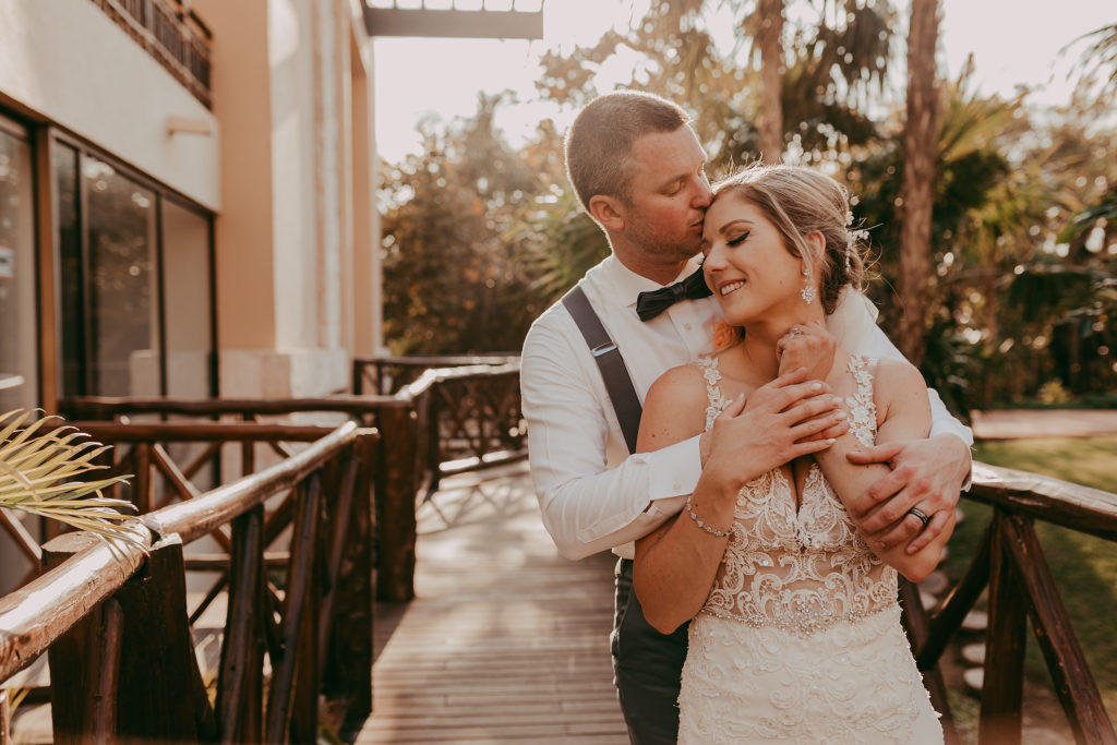 dreams, riviera, cancun, wedding, couple, bride, groom, portrait